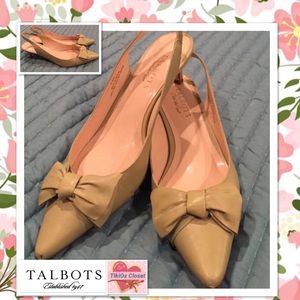 💐Talbots- Size 8.5 Sage Green/ kitten heels.💐